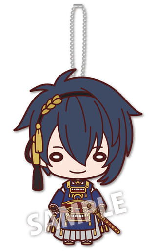Mikazuki Munechika Touken Ranbu ONLINE Nitotan Plush Toy with Ball Chain Key Chain [USED]