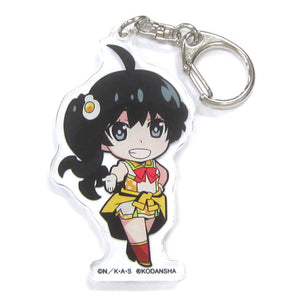 Karen Araragi Fes Ver. Monogatari Series Mini Character Acrylic Key Chain Monogatari Fes 10th Anniversary Story Limited Key Chain [USED]