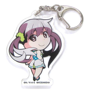 Sodachi Oikura Fes Ver. Monogatari Series Mini Character Acrylic Key Chain Monogatari Fes 10th Anniversary Story Limited Key Chain [USED]