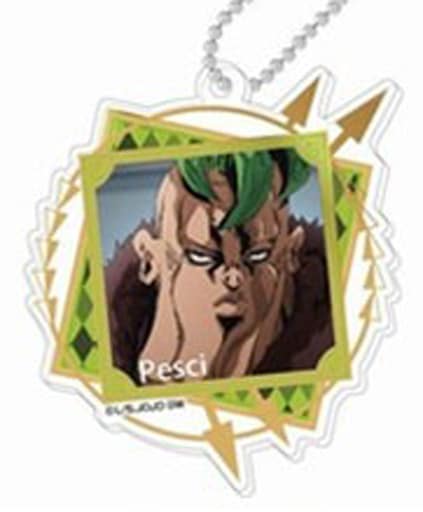 Pesci JoJo's Bizarre Adventure: Golden Wind Decofla Acrylic Key Chain Vol.2 Assassin Team Key Chain [USED]