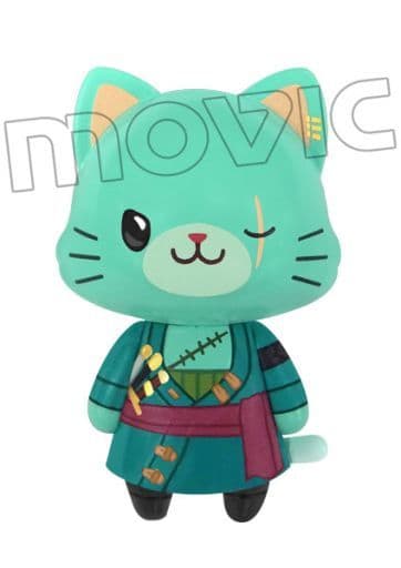 Roronoa Zoro One Piece withCAT Mascot Key Chain [USED]