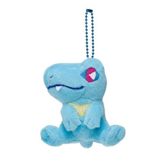 Totodile Pokemon Mascot Fresh Water Pokemon Center Limited Key Chain [USED]