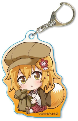 Senko B The Helpful Fox Senko san Gyugyutto Acrylic Key Chain Key Ring [USED]