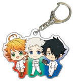 Emma, etc. The Promised Neverland Tekutoko Acrylic Key Chain Key Chain [USED]