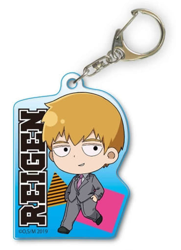 Arataka Reigen Mob Psycho 100 Season 2 Tekutoko Acrylic Key Chain Key Ring [USED]