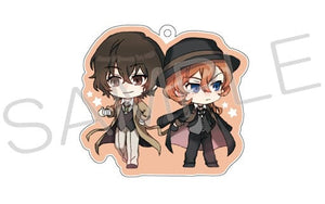 Dazai Chuuya Bungo Stray Dogs Clear Candy Acrylic Keychain Key Chain [USED]