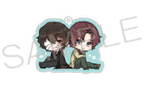 Dazai Oda Bungo Stray Dogs Clear Candy Acrylic Keychain Key Chain [USED]