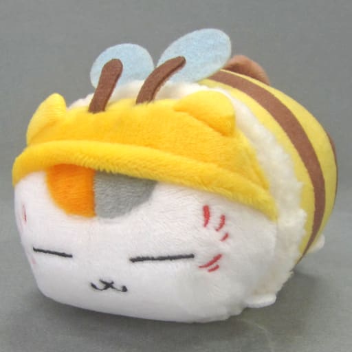 Nyanko-sensei Feather Blue Natsume's Book of Friends Nosecotto Plus Key Chain [USED]