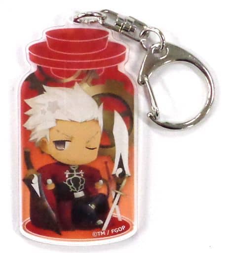 Archer / Emiya Fate/Grand Order Charatoria Trading Acrylic Keychains 2 Key Chain [USED]