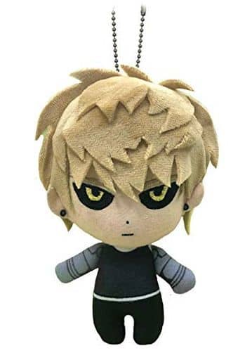 Genos One Punch Man Deformed Mascot Stuffed Toy Key Chain [USED]