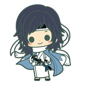 Yamatonokami Yasusada Touken Ranbu ONLINE Es Series Nino Rubber Strap Collection Kiwame Unit 1 Key Chain [USED]