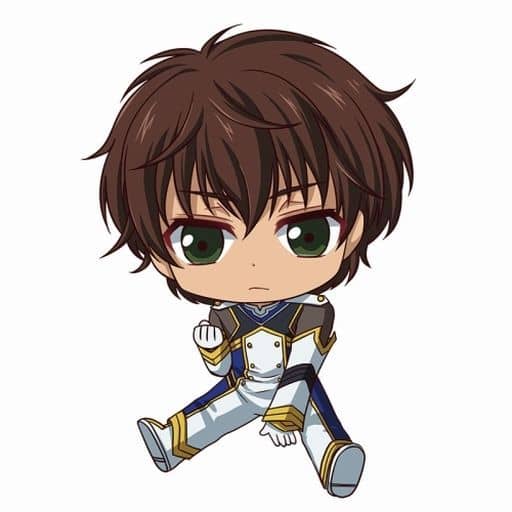 Suzaku Kururugi Code Geass Lelouch of the Re;surrection Petanko Trading Acrylic Straps Key Chain [USED]