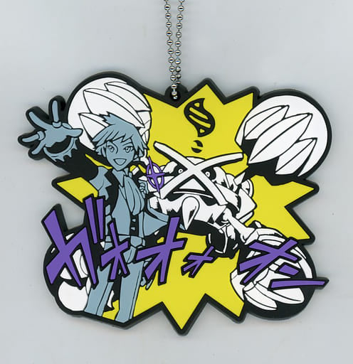 Steven Stone Mega Metagross Pokemon Big Rubber Keychain Collection Tc OA Champion Daigo Pokemon Center Limited Key Chain [USED]