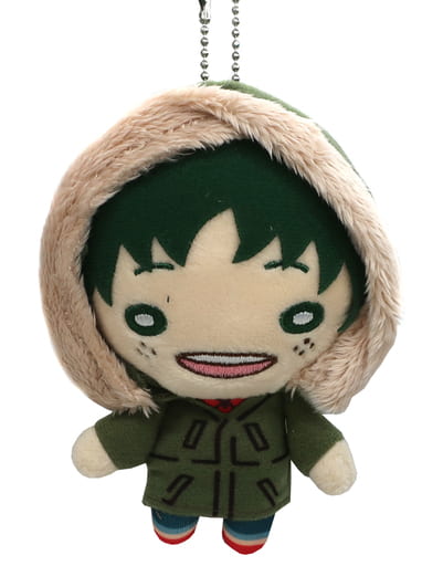 Izuku Midoriya Coat My Hero Academia Nitotan Plush Toy with Ball Chain Key Chain [USED]