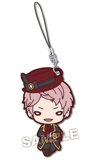 Shu Itsuki Ensemble Stars! Nitotan Rubber Mascot Key Chain [USED]