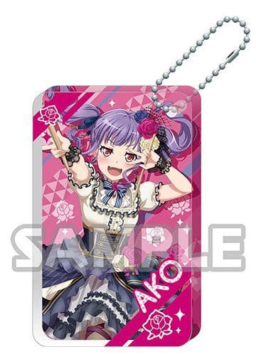 Udagawa Ako TYPE A Bang Dream! Girls Band Party! Chararium Rich Roselia Acrylic Key Chain Key Chain [USED]