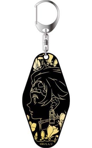 Tanjiro Kamado Black Demon Slayer: Kimetsu no Yaiba Room Key Chain Key Chain [USED]