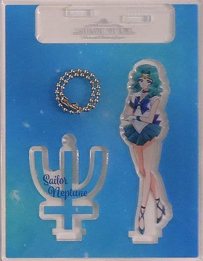 Sailor Neptune Sailor Moon the Miracle 4-D Collectible Acrylic Keychain Universal Studios Japan Limited Key Chain [USED]