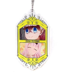 Chika Fujiwara Kaguya-sama: Love is War Chara Fuku Kuji Big Acrylic Key Chain Prize C Key Chain [USED]