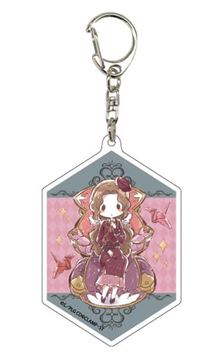 Nunnally vi Britannia Code Geass Lelouch of the Re;surrection Graph Art Design Acrylic Key Chain 01 Key Chain [USED]