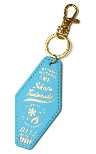 My Hero Academia Shoto Todoroki Synthetic Leather Keychain Keychains [USED]