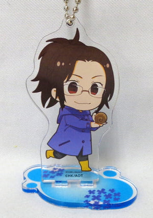 Hange Zoe Attack on Titan Season 3 Part.2 Trading Acrylic Stand Key Chain Group B animate cafe Limited Key Chain [USED]