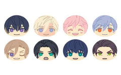 Masumi Usui, etc. A3! Omanjuu Niginigi Mascot 4 All 8 Types Set Key Ring [USED]