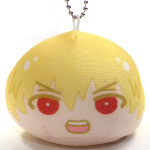 Gilgamesh Battle Mode Ver. Fate/stay night: Heaven's Feel Omanjuu Niginigi Mascot animate Limited Box Purchase Privilege Key Ring [USED]