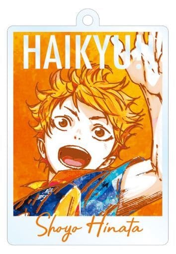 Shoyo Hinata Haikyu!! Ani-Art Trading Acrylic Key Chain Vol.2 Key Chain [USED]