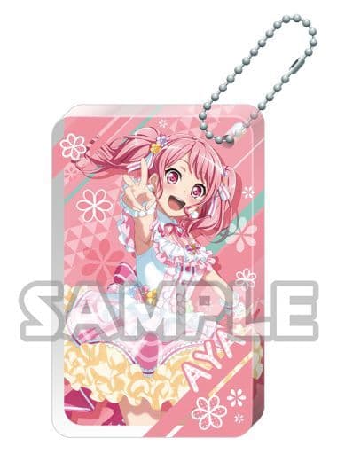 Aya Maruyama TYPE A Bang Dream! Girls Band Party! Chararium Rich Pastel*Palettes Acrylic Key Chain Key Chain [USED]