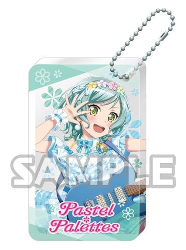 Hina Hikawa TYPE B Bang Dream! Girls Band Party! Chararium Rich Pastel*Palettes Acrylic Key Chain Key Chain [USED]