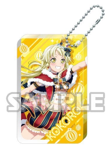 Kokoro Tsurumaki TYPE A Bang Dream! Girls Band Party! Chararium Rich Hello, Happy World! Acrylic Key Chain Key Chain [USED]
