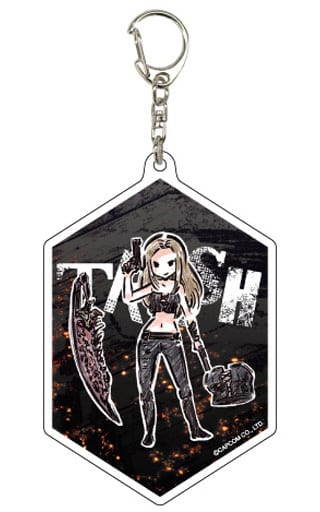 Devil May Cry 5 Trish Acrylic Keychain 1 Graff Art Keychains [USED]