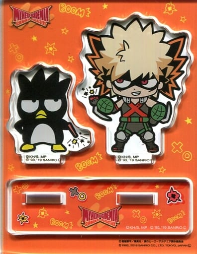 My Hero Academia x Sanrio Katsuki Bakugo Bad Badtz-Maru Trading Acrylic Keychain Acrylic Stands [USED]