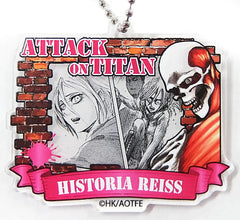 Historia Reiss Attack on Titan Decofure Trading Decofure Acrylic Keychain Attack on Titan Exhibition Limited Key Chain [USED]
