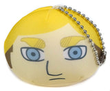 Erwin Smith Attack on Titan Omanjuu Niginigi Mascot Attack on Titan Exhibition Limited Key Chain [USED]