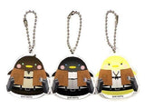 Ellen, etc. Chuncolle Ver. Attack on Titan Acrylic Key Chain Attack on Titan Exhibition Limited Set of 3 Key Ring [USED]