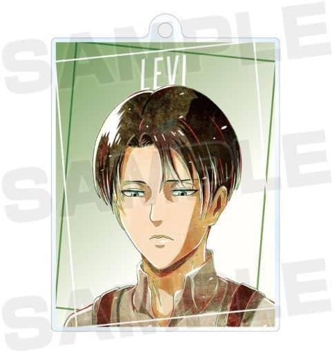 Levi Attack on Titan Ani-Art Trading Acrylic Key Chain Vol.2 Key Chain [USED]