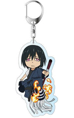 Fire Force Shinmon Benimaru Chibi Chara Deka Keychain Keychains [USED]
