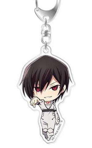 Lelouch Lamperouge Prisoner Uniform Code Geass Lelouch of the Re;surrection Chara Form Acrylic Key Chain Collection Key Chain [USED]