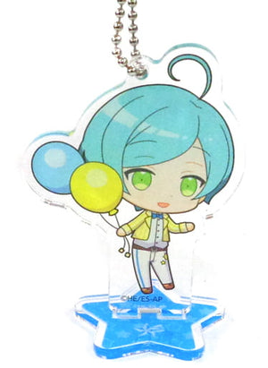 Kanata Shikai Ensemble Stars! Trading Acrylic Stand Key Chain A animate cafe Limited Key Chain [USED]