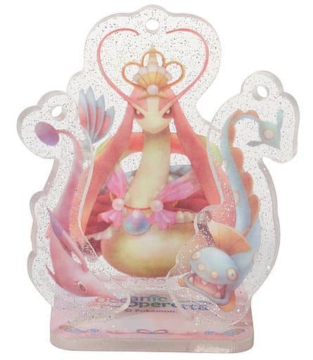 Milotic Pokemon Acrylic Stand Keychain Oceanic Operetta Pokemon Center Limited Key Chain [USED]