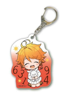 Emma Little Bernie The Promised Neverland Pukasshu Trading Acrylic Key Chains Key Chain [USED]