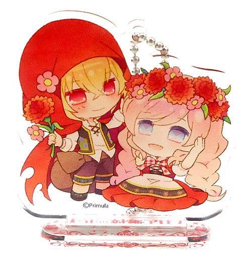 Little Red Riding Hood Yurika Arisu Taisho Alice Kuji 2017 Acrylic Stand Key Chain animate Girls Festival 2017 Limited Prize E Key Ring [USED]