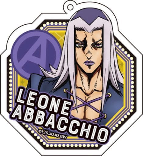 Leone Abbacchio 003 JoJo's Bizarre Adventure Part 5: Golden Wind Newly-Drawn Acrylic Key Ring Key Chain [USED]