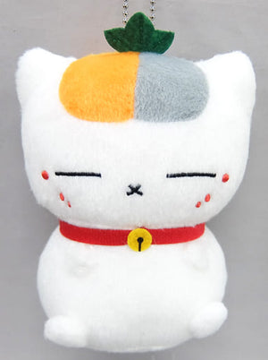 Triple Nyanko Sensei No. 3 Natsume's Book of Friends the Movie Triple Nyanko Sensei Plush Toy that Can Be Attached To Bag Mascot [USED]