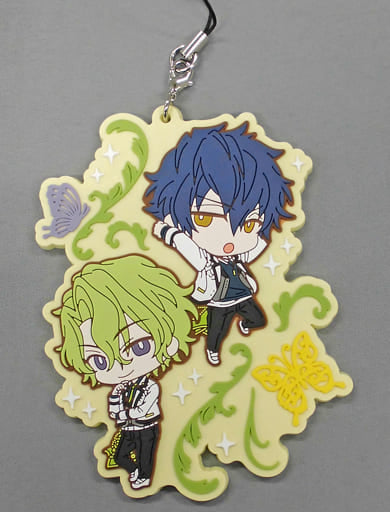 Eve Ensemble Stars! Unit Rubber Charm Key Chain [USED]