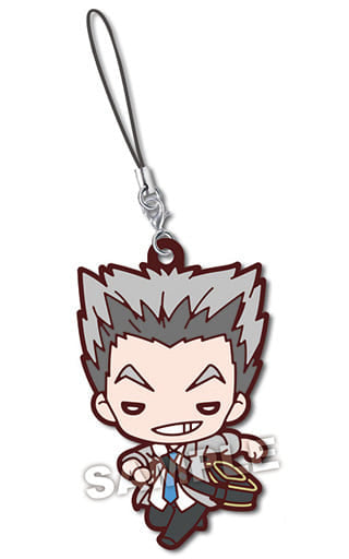 Kotaro Bokuto Haikyu!! Nitotan Uniform Fukuroudani Gakuen High School Rubber Mascot Key Chain [USED]