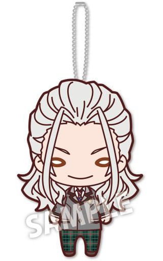 Nagisa Ran Ensemble Stars! Nitotan Plush Toy with Ball Chain Key Chain [USED]