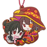 Megumin Yun Yun A KonoSuba: God's Blessing on this Wonderful World! Legend of Crimson Movie Ver. Asoto Rubber Mascot Prize B Key Chain [USED]